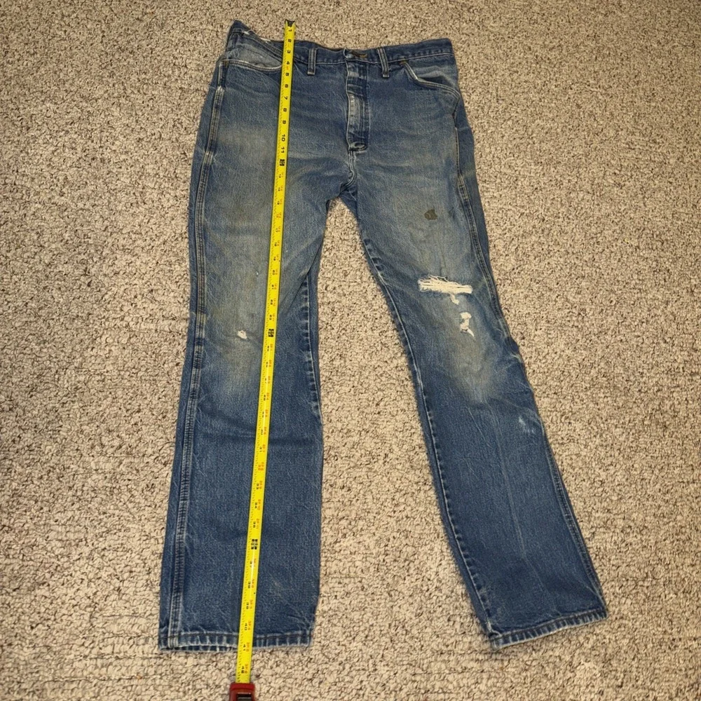 Vintage Wrangler Blue Jeans 38x33